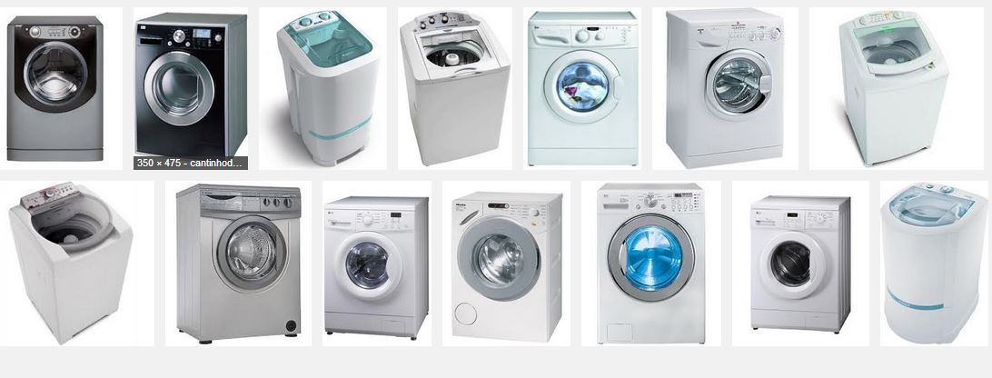 varias maquinas de lavar a roupa