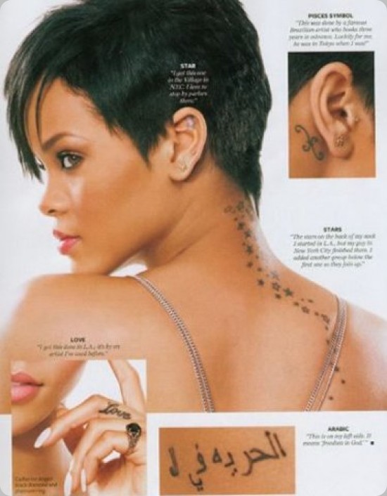 tatuagens rihanna