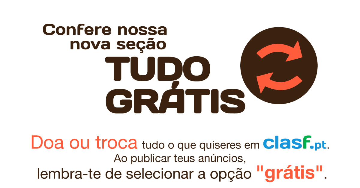 Clasf - categoria Tudo Grátis