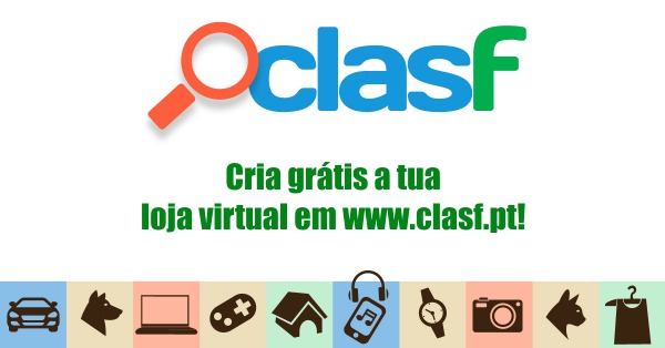 Cria grátis a tua loja virtual em Clasf Portugal 